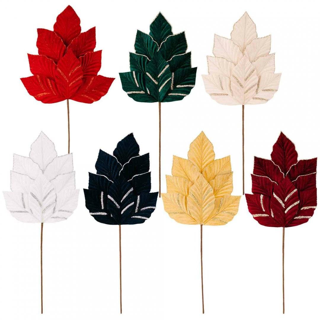 Crenguta decorativa cu frunze 40 cm