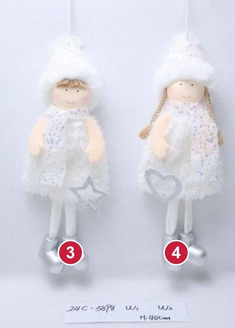 Figurina baietel sau fetita de agatat 40 cm