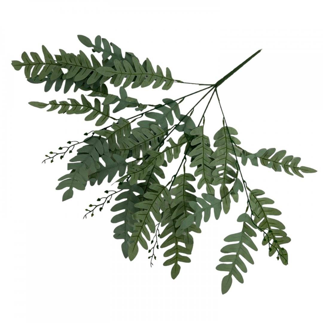 Flori Artificiale Buchet Frunze Feriga Rock Polypody Verde