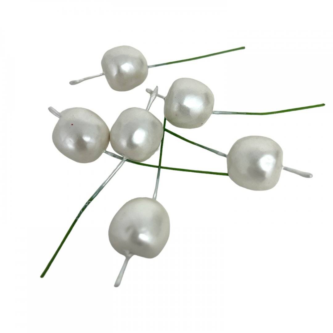 Ornamente Din Plastic Mere Mici 2x2 Cm 200/Set