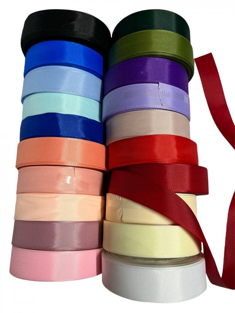 Panglica Textil Rips 2.5cm/22m