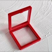 Cutie Martisoare 10/set 7x7cm Rosu