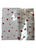 Ambalaj Din Plastic Pentru Craciun Transparent Cu Motive De Craciun 20/Set