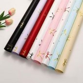Ambalaj Flori Plastic 20/set imprimeu Fundite Aurii