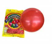 Baloane 100/set 30cm Rosu Sidefat