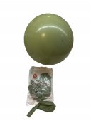 Baloane 10/set-45cm Olive Inchis Mat