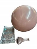 Baloane 10/set-45cm Roz Prafuit Inchis Mat