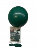 Baloane 10/set-45cm Verde Brad Mat