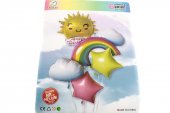 Baloane 6/Set Cu Curcubeu,Nor Si Soare