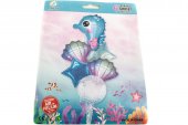 Baloane 6/Set Cu Delfin Si Scoica Bleu
