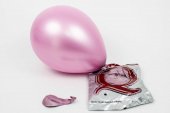 Baloane Din Latex Chrome 50/Set Lila-Roz