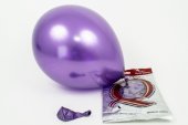 Baloane Din Latex Chrome 50/Set Mov
