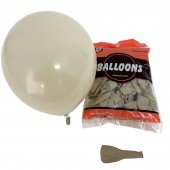 Baloane Din Latex Culori Mate 100/Set Bej 12
