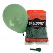 Baloane Din Latex Culori Mate 100/Set kaki Inchis 5