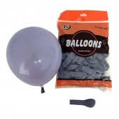 Baloane Din Latex Culori Mate 100/Set Lila Prafuit 5