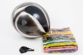Baloane Din Latex Curcubeu 100/Set Negru
