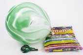 Baloane Din Latex Curcubeu 100/Set Verde