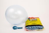 Baloane Din Latex Sidefate 100/Set Bleu