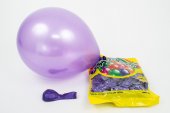 Baloane Din Latex Sidefate 100/Set Mov