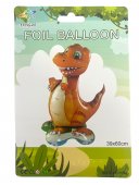 Baloane Folie Dinozaur Portocaliu
