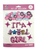 Baloane Folie It`s Girl 45/Set