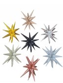Baloane Folie Stea 3D 44x55cm 10/set