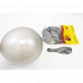 Baloane Jumbo 10/set 45cm Sidefat Argintiu