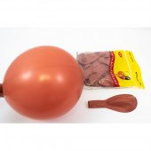 Baloane Jumbo 10/set 45cm Sidefat Caramiziu