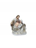 Bibelou Nasterea Cu Magar Rasina Bej 7117-8