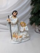 Bibelou Rasina Nasterea Toiag Mare Alb 7117-5