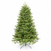 Brad Artificial Verde cu Ramuri Aerisite, 270 cm