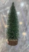 Bradut decorativ cu beculete colorate 25 cm