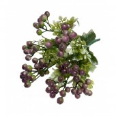 Buchet Bobite Lacuite Cu Frunze Brumate Mov