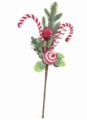 Buchet Decorativ cu Bastonase, Bila si Brad