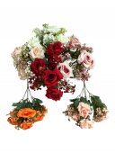 Buchet Trandafiri Cu Floarea Miresei
