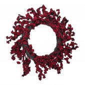 Coronita Cu Scoruse Rosii 50cm