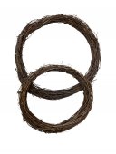 Coronita Din Nuiele Maro 25cm