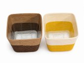 Cosulete Patrate din Hartie cu interior plastifiat