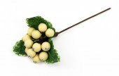 Creanga Craciun Scoruse 12/set Crem Verzui Mat