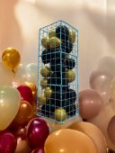 Cuburi Decorative Din Plastic Petrecere Bleu