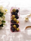 Cuburi Decorative Din Plastic Petrecere Roz