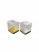Cutie Acetofan Cu Suport Carton 6,5x6,5x8cm 50/set