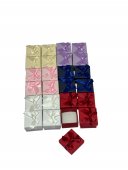 Cutie Bijuterii Pentru Inel Carton 5x5cm 24/set Brocat