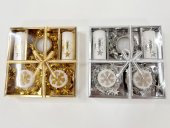 Cutie cadou cu lumanari decorative