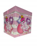 Cutie Cadou Carton Pentru Trusou Fete Baloane