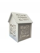 Cutie Dar Casuta Trandafir 22,5x19x28cm