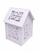 Cutie Dar Casuta Trandafir 31,5x26x39cm