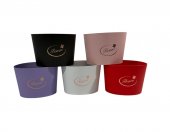 Cutii Cadou Pentru Aranjamente Florale Carton Ovale 5/set