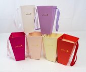Cutii Cadou Pentru Aranjamente Florale Carton Trapez Pliate 10/set