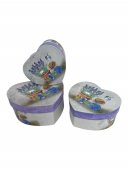 Cutii Carton Inima 3/Set Model 003